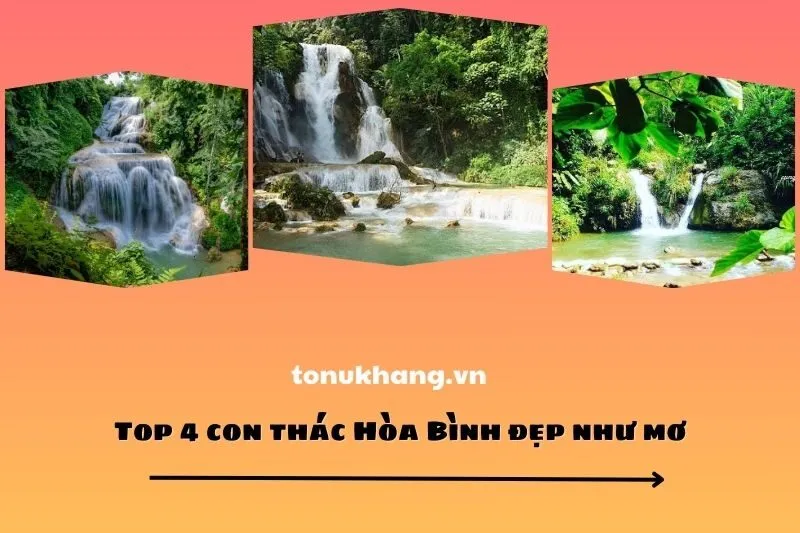 Top 4 con thác Hòa Bình đẹp như mơ