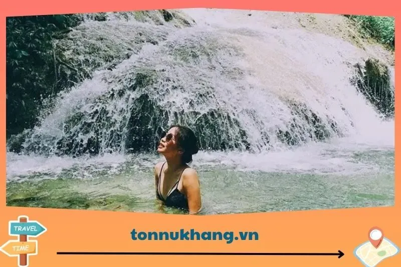 Các hoạt động thú vị tại thác Thăng Thiên
