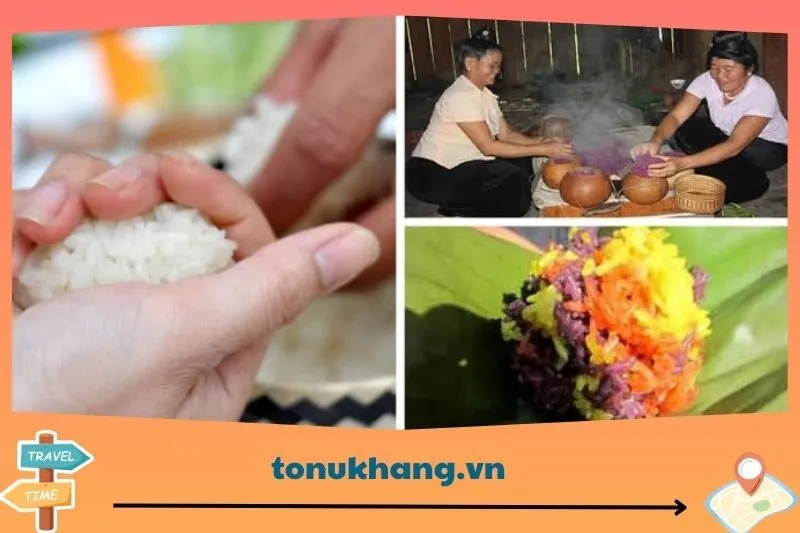 Cách đồ xôi nếp nương Mai Châu đúng chuẩn