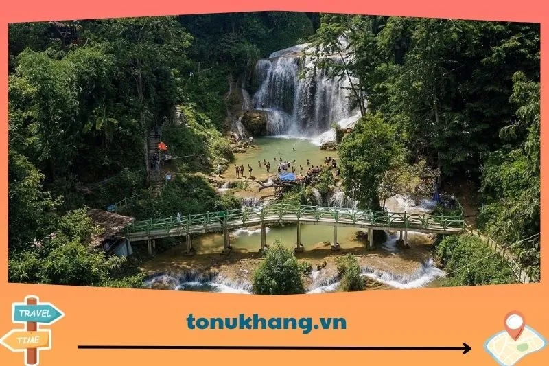 Khám phá vẻ đẹp thiên nhiên của thác Mu