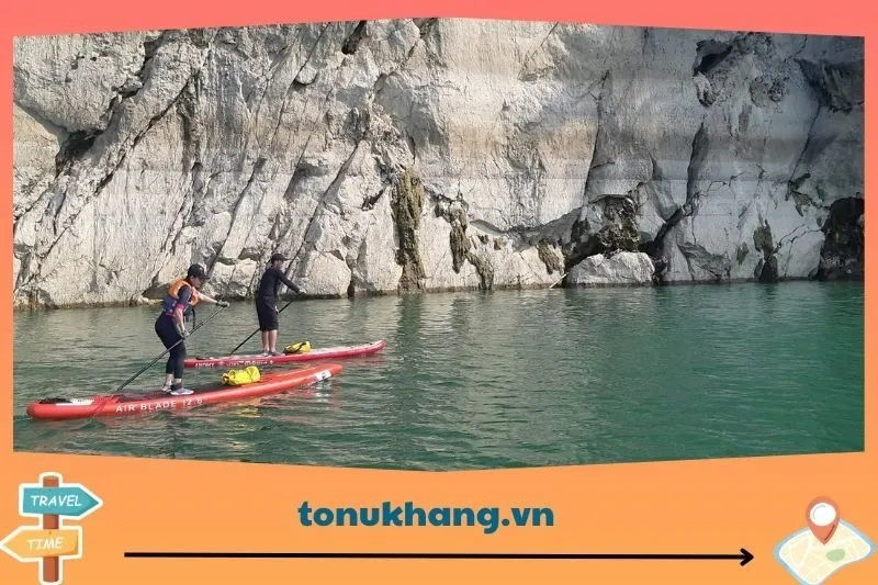 Những hoạt động thú vị tại hồ Hoa Tiên