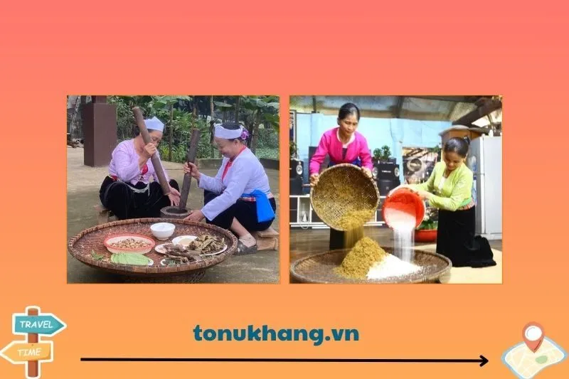 Quy trình làm rượu cần Hòa Bình theo phong tục người Mường