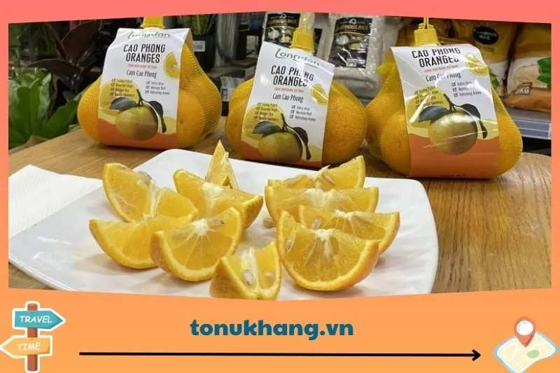 Tác dụng của cam Cao Phong đối với sức khỏe